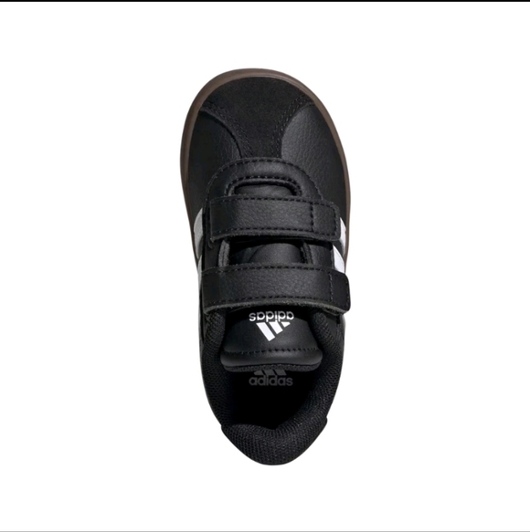 Adidas Kid's Unisex VL Court 3.0 CF I Leather Sneaker - Picture 2 of 9